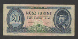 20 Forint 1949. F + !! Nice banknote !! Rare!!