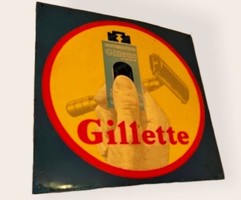 Gillette Advertising Placket from 1950 s
