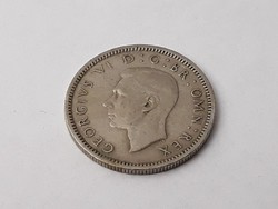 Brit, Angol 6 Pence 1948 érme - Egyesült Királyság Anglia 6 Pence 1948 külföldi pénzérme