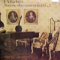 F.X.Richter - Ars Rediviva - Sonate Da Camera In D, G, A (LP)