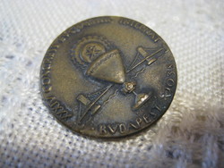 Eucharistic Congress Budapest 1938 patinated contemporary badge 22 mm