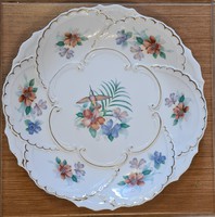 Very rare pattern! Old zsolnay hummingbird serving bowl