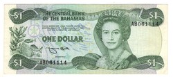 1 dollár 1984 Bahama szigetek