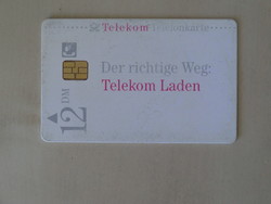 Telekom laden 12 dm old phone card german
