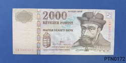 2013-as 2000 forintos bankjegy EF (CD 3431212)