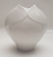 Meissen - Fehér ART DECO váza - kardos jelzéssel.