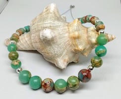 Kígyóbőr jáspis nyaklánc 408