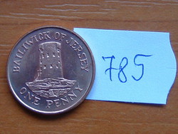 Jersey 1 penny 2002 tower le hocq tower # 785