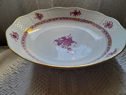 Herend aponyi pattern garnished bowl