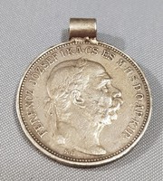 Ezüst 2 korona érem 1912