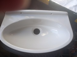 Retro lowland porcelain - 1970s design: washbasin sanitary / loft sanitary