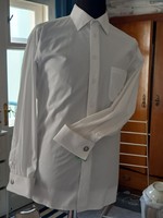 Calvin Klein mandzsettás fehér férfi ing, mandzsetta külön vásárolható!