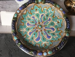 Gonda ceramic wall plate, 18 cm