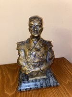 Vitéz nagybányai Horthy Miklós bronz szobor/büszt