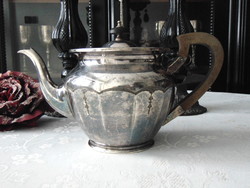 Antik ezüstözött teáskanna