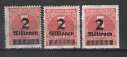 Postatiszta Reich 0176 Mi 312 A a,b B     5,70 Euró