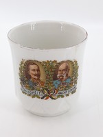 Francis Joseph Porcelain Memorial Mug - Damaged