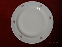 Zsolnay porcelain flat plate with a rare pattern, new condition. He has! Jókai.