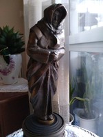 Bronze monk