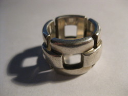 Modern, Uniszex 925 tömör Joop! stílusú sterling ezüst gyűrű 23,3 gramm