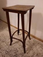 Thonet telephone table, pedestal scaffolding flower stand.
