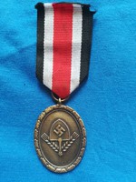 Harmadik Birodalmi szolgálati kitüntetés, szalagon