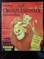 Walt Disney - the Lion King Panini sticker album - is complete