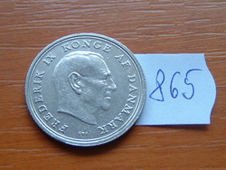 DÁNIA 1 KORONA 1970 C-S King Frederick IX 75% réz, 25% nikkel #865