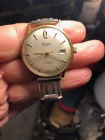 Isoma Swiss calendar men's watch, from 1950, in working condition.