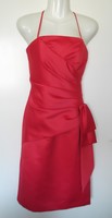 Red casual dress with stole for sale! (Shooting dress/ cocktail dress/ wedding dress) size 38