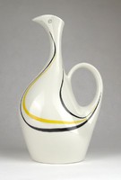 1G608 Hollóházi madár formájú porcelán váza 23 cm