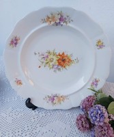 Extra thick steak flower pattern floral steak meaty round bowl porcelain fried bowl