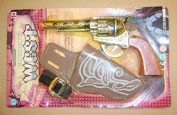 Cowboy set toy - pistol, bag, etc.-You can also go to Mpl parcel machine
