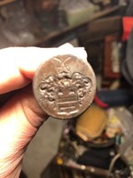 Seal, made of bronze, Judaica, xviii. Century, 5 cm in size