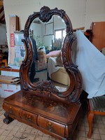 Beautiful baroque mirror, unique, castle piece