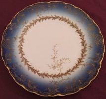 Antik Rosenthal Iris tányér - mintás - kék - 24,5 cm. (2)