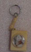 Pope's first visit. (1991) Keychain.