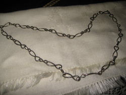 Necklace, metal 80 cm