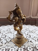 Ganesha réz figura