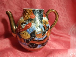 Antique Japanese porcelain spout, satsuma kyoto