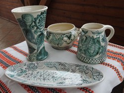 Nuremberg marked porcelain / ceramic handicraft artwork