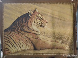 Tigris a szafarin 140x 180 cm falvédő -tegyen ajánlatot ha érdekli