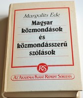 Margalits Ede: Magyar közmondások és közmondásszerű szólások