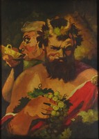 1H144 XX. századi európai festő : Bacchus