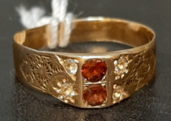 Antik sárga arany gyűrű (1867-1937)