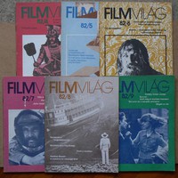 Filmworld 1982/4, 82/5, 82/6, 82/7, 82/8, 82/9, (6 pieces in one), book in good condition