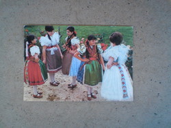 Népviselet - Kalocsai képeslap