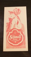 Schmoll pasta - Számolócédula