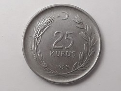 Turkey 25 Coins 1959 Coin - Turkish 25 Coins 1959 Foreign Coin