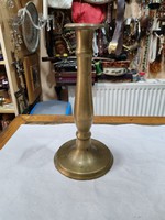 Old copper candlestick